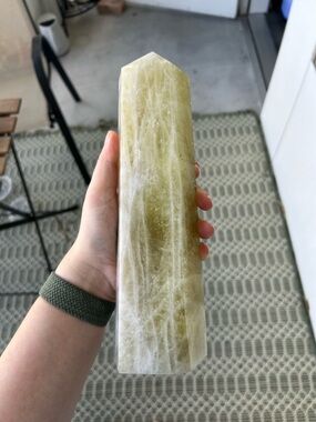 Statement Piece 4lb Irradiated Citrine Crystal Tower